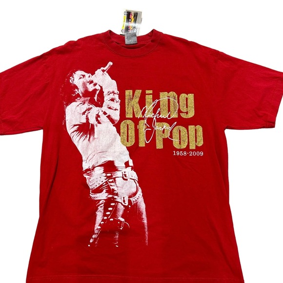 Michael Jackson "King of Pop" Tee - Picture 1 of 5